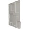 Ekena Millwork 19 5/8in. W x 19 5/8in. H Gomez EnduraWall Decorative 3D Wall Panel Covers 2.67 Sq. Ft. WP20X20GODRU - alternate 3